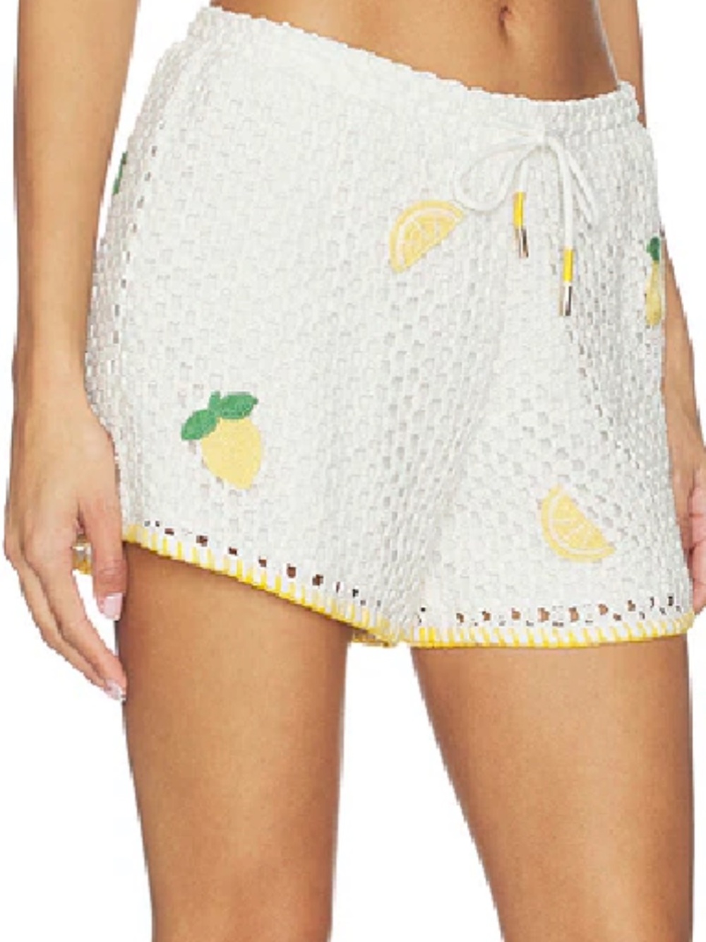 Saylor Blithe Lemon Shorts - Picture 4 of 5